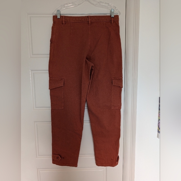 Wilfred Free Arizona High Waisted Modern Cargo Pants Size 12 - Picture 7 of 12